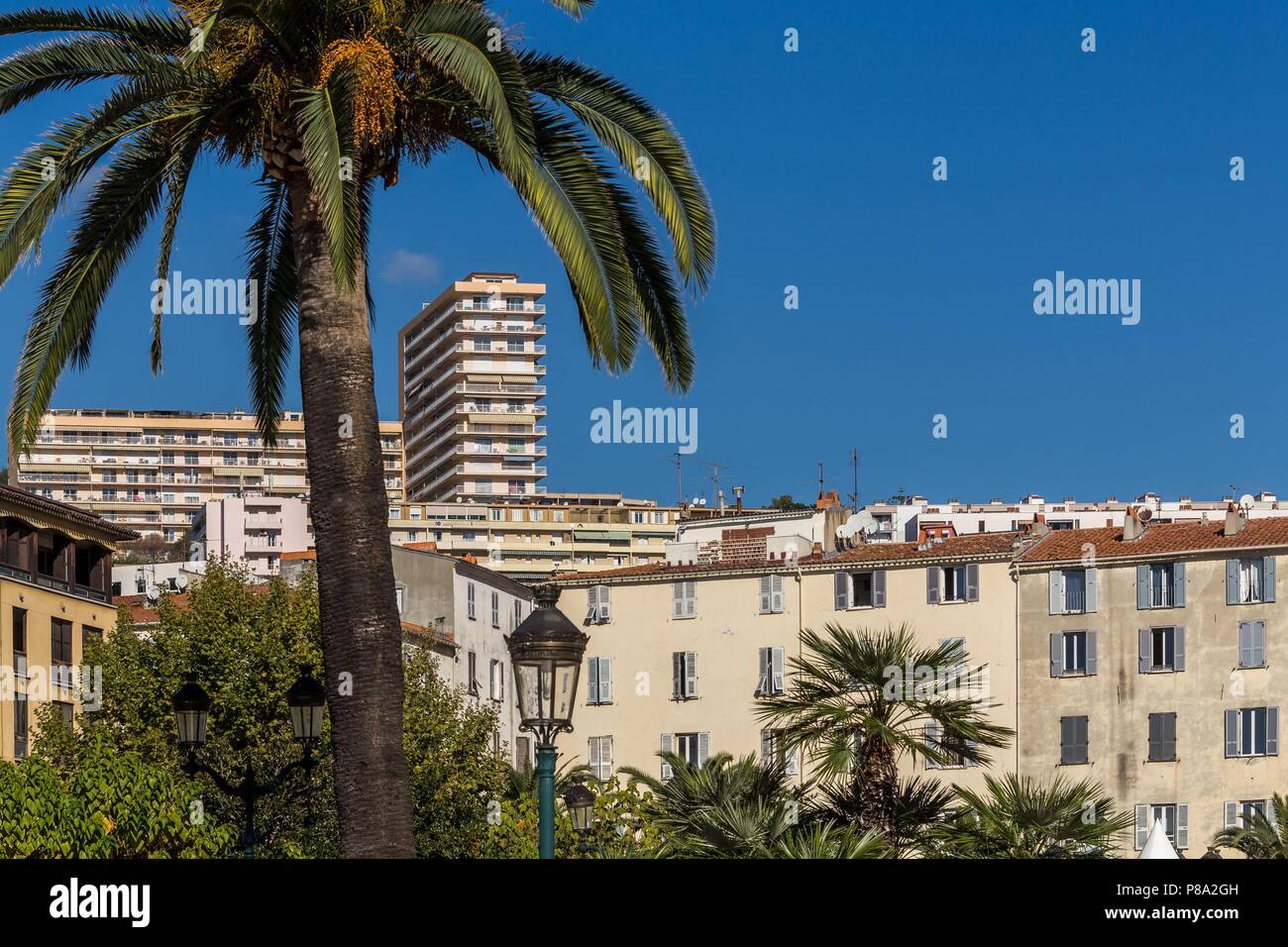 ILLUSTRATION DE LA CORSE DU SUD, (2A) Corse-du-Sud, France Banque D'Images