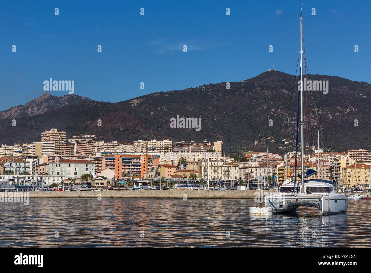 ILLUSTRATION DE LA CORSE DU SUD, (2A) Corse-du-Sud, France Banque D'Images