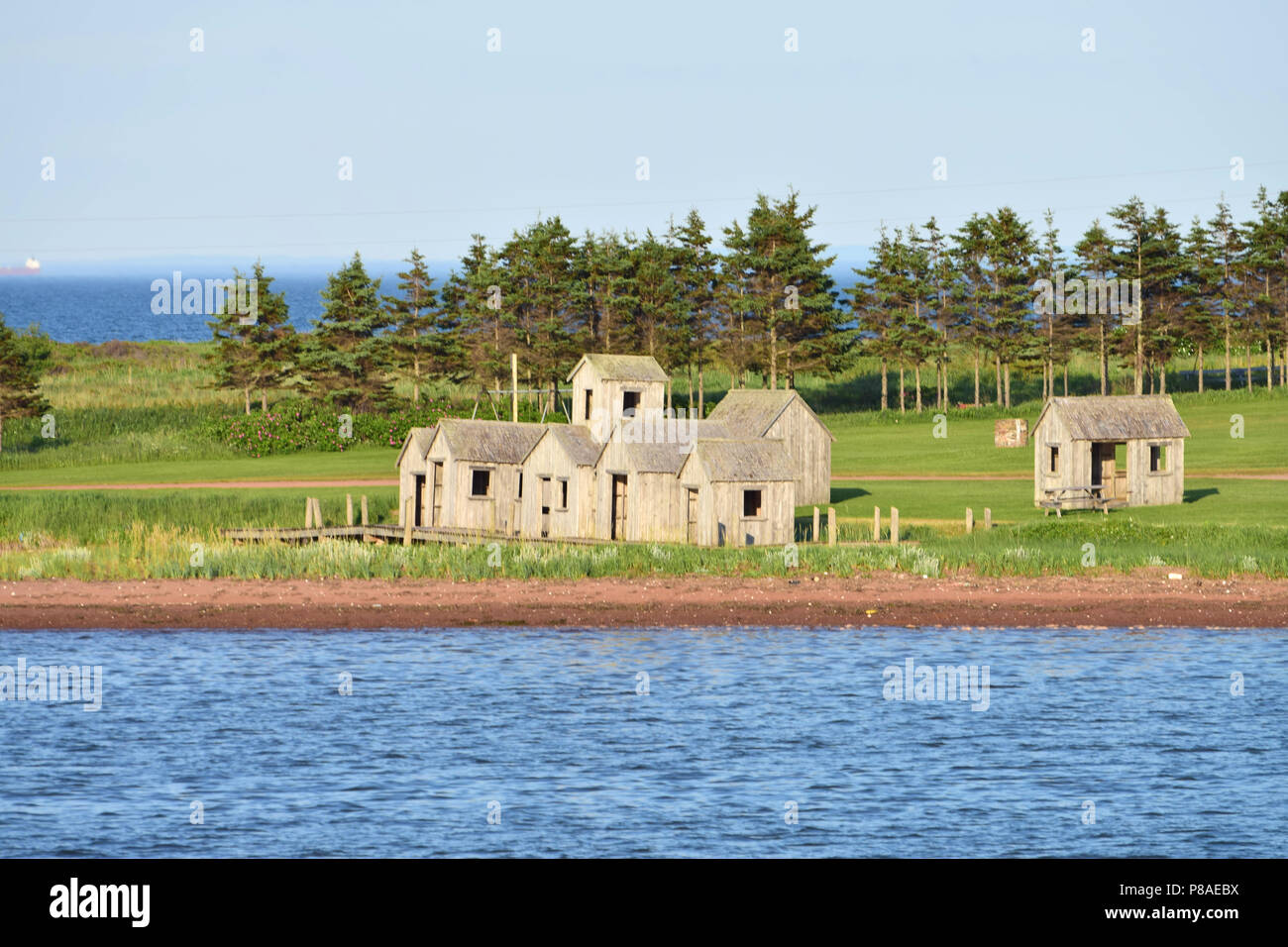 L'île de bois, Prince Edward Island, Canada Banque D'Images