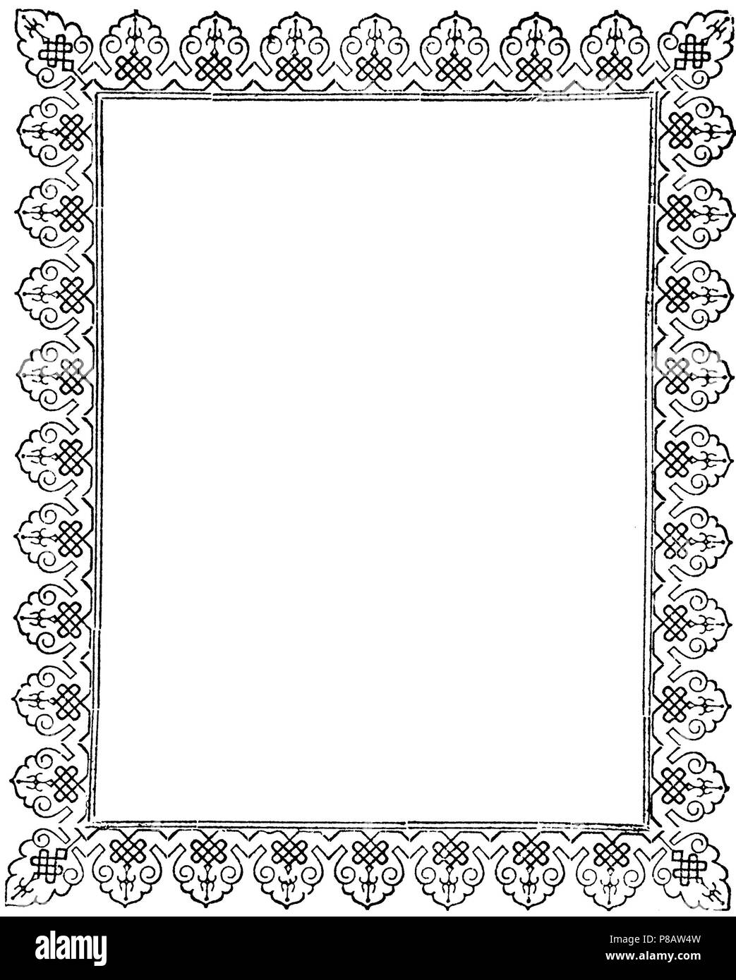 Image d'un saint de droit : la dentelle, Banque D'Images