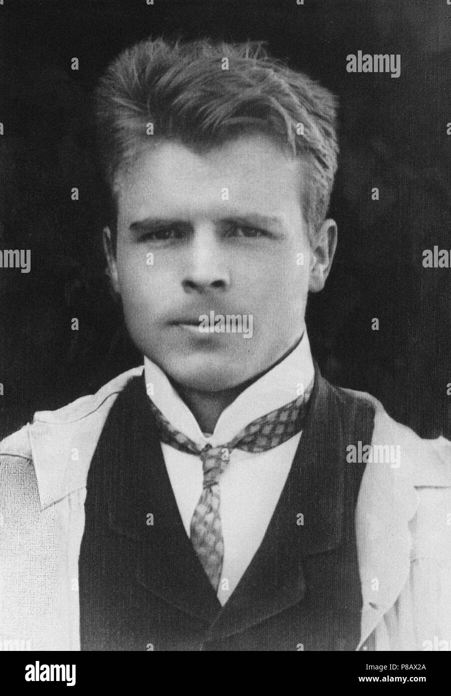 Hermann Rorschach (1884-1922). Musée : collection privée. Banque D'Images