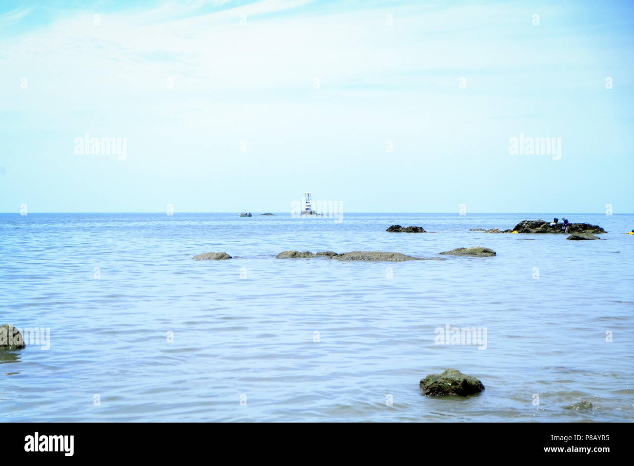 La Thaïlande à la mer Banque D'Images