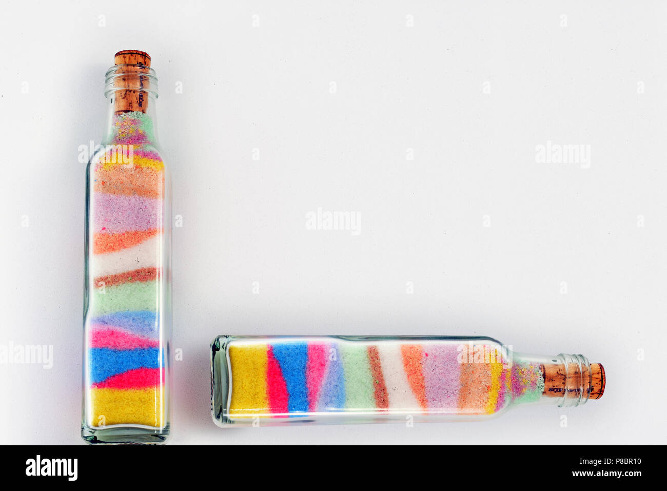 Kit Art Sur Sable 16 Bouteilles Couleurs Vives - Bricolage Créatif JMZLLRX
