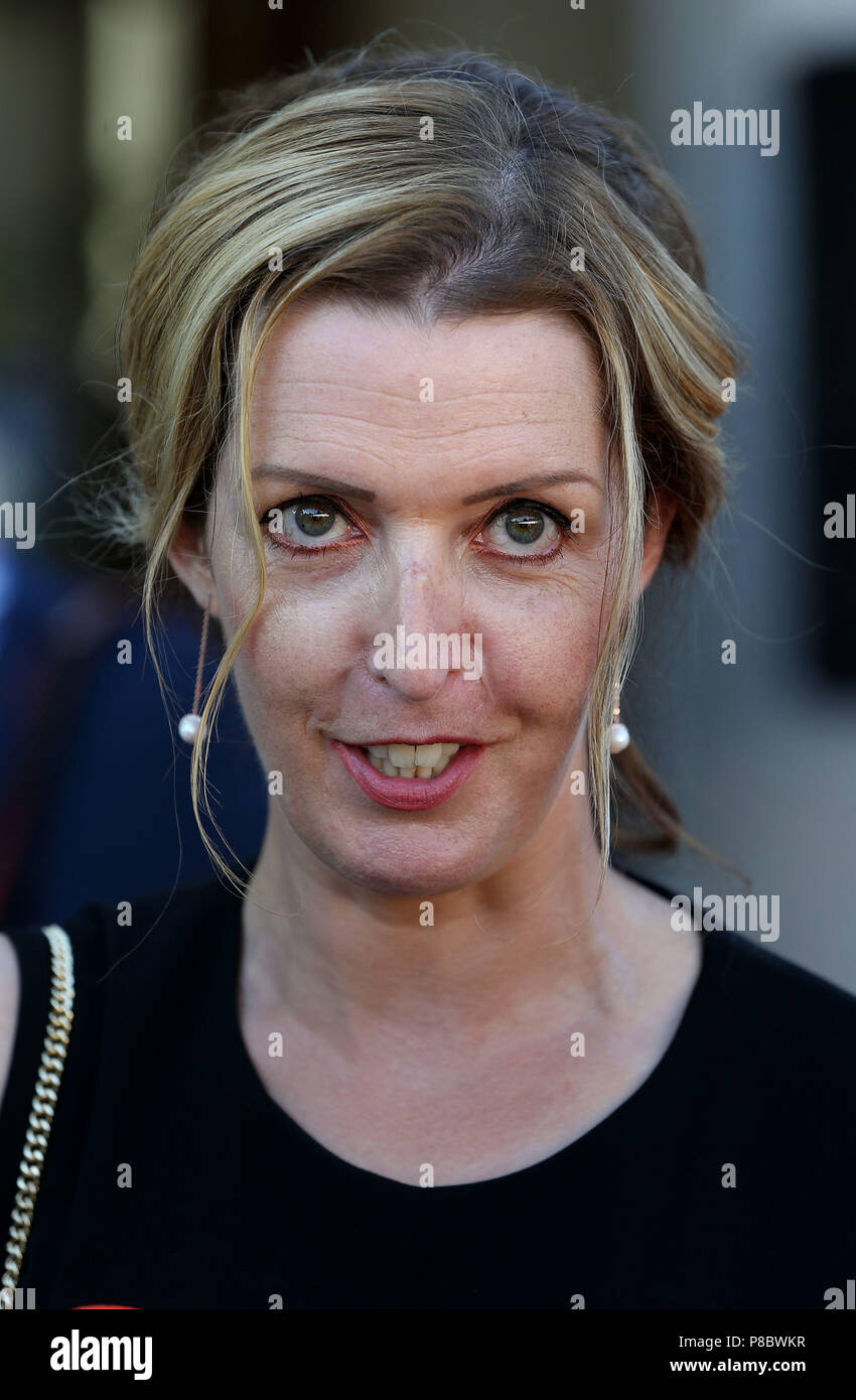 Vicky Phelan assiste à une fête d'été à la résidence de l'ambassadeur britannique à Glencairn House, lors d'une visite à Dublin, Irlande, par le duc et la duchesse de Cambridge. Banque D'Images