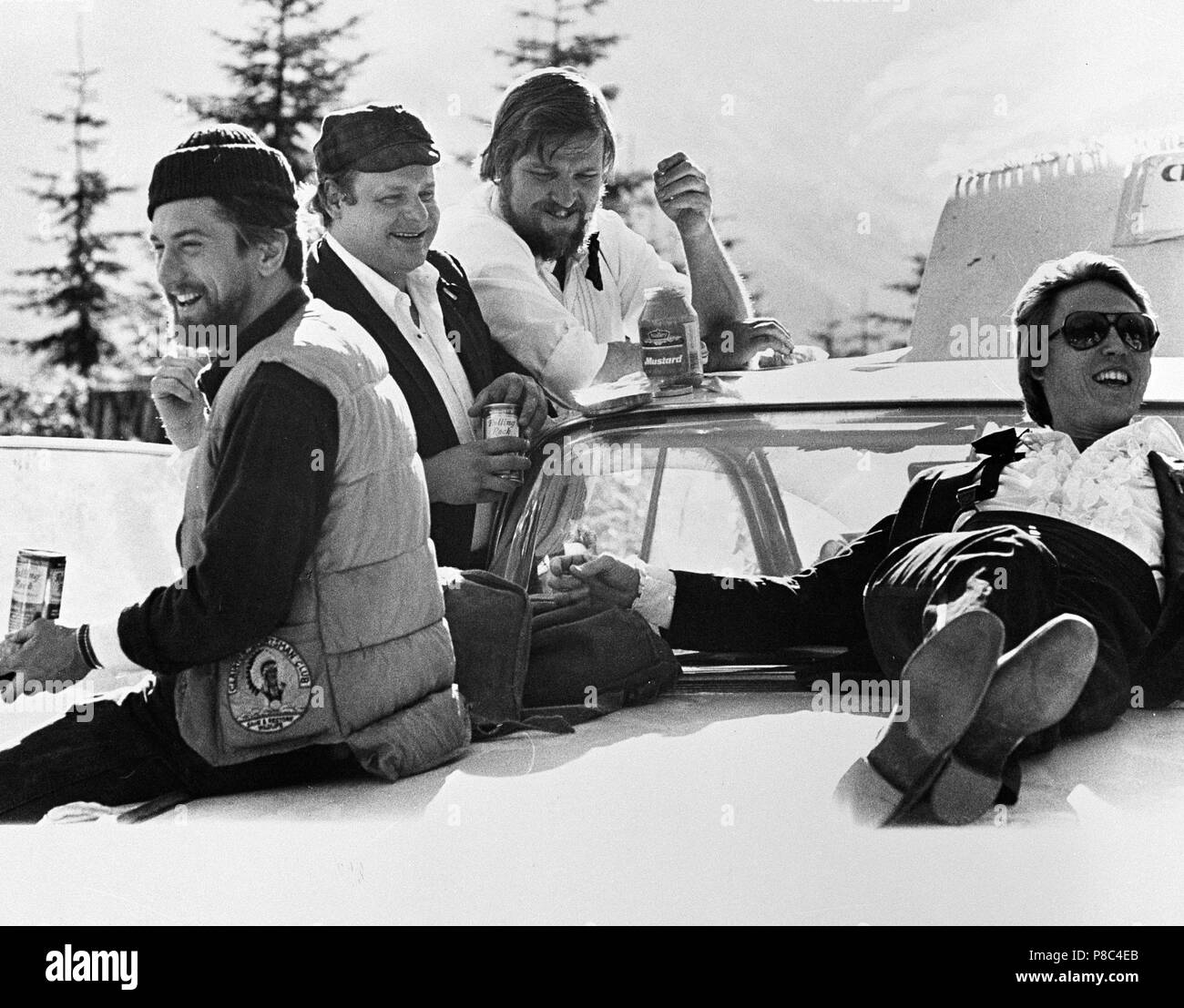 Le Deer Hunter (1978) Robert de Niro, Christopher Walken, George Dzundza, Chuck Aspegren, Date : 1978 Banque D'Images