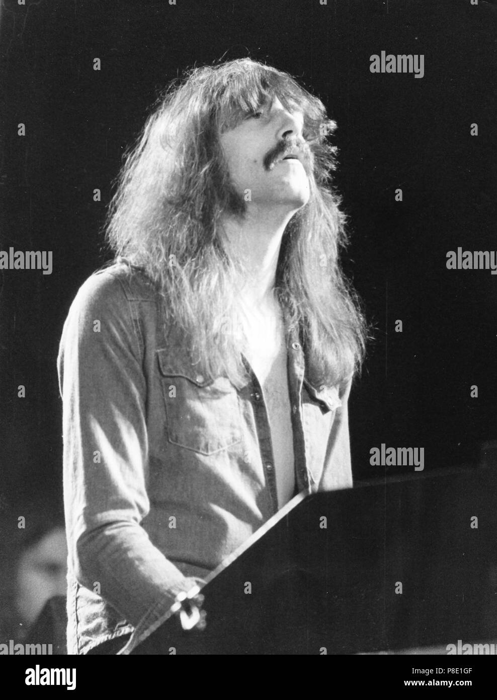 Deep purple, Jon Lord, 1974 Banque D'Images