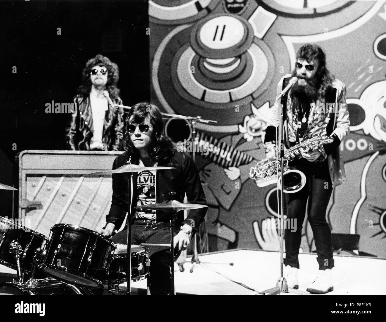 Electric Light Orchestra, Elo, 70 Banque D'Images