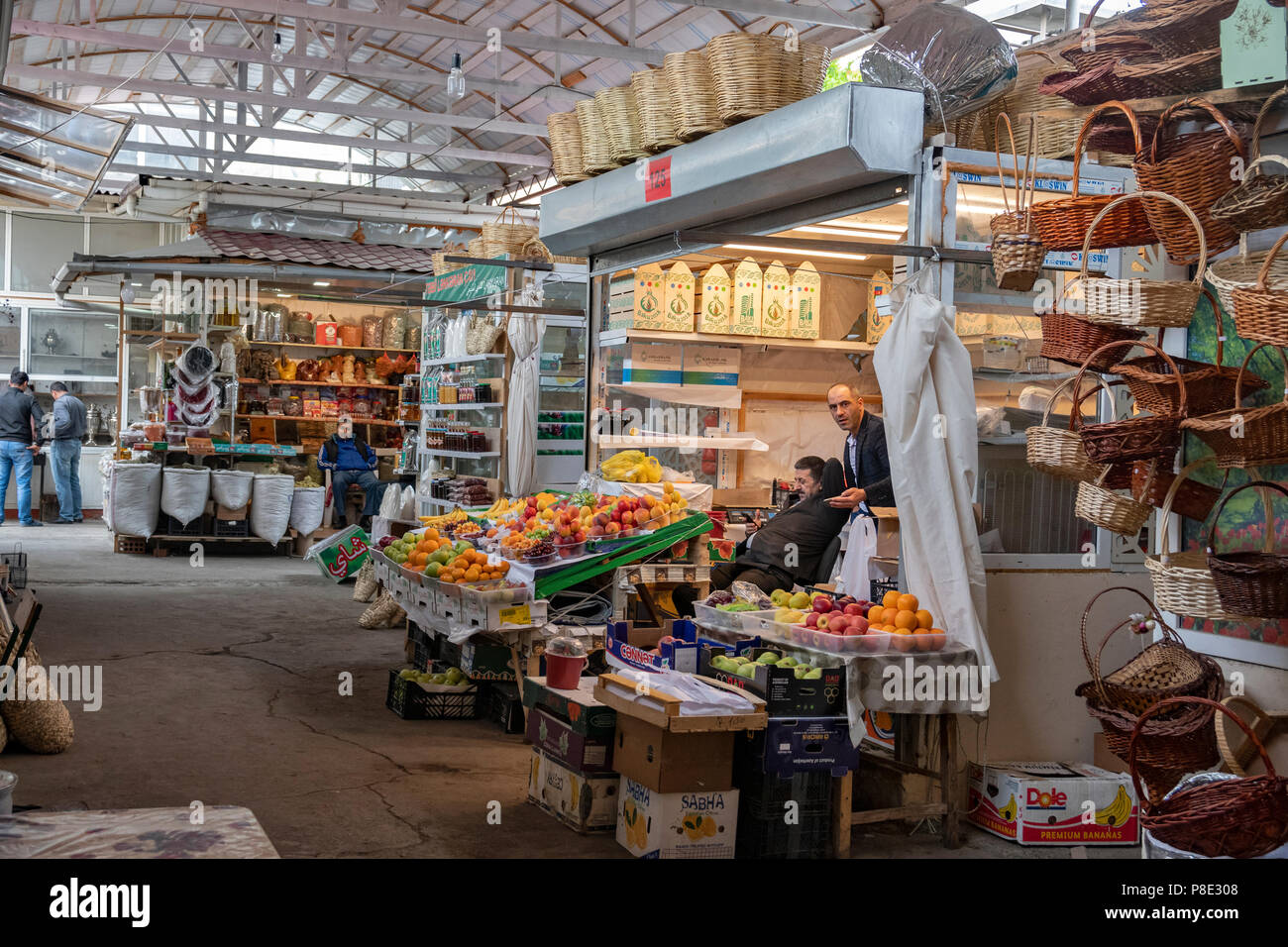 Teze Bazar, Baku, Azerbaïdjan Banque D'Images