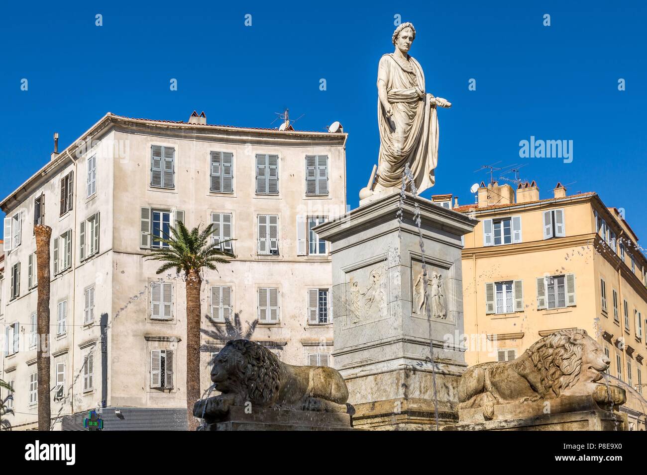 ILLUSTRATION DE LA CORSE DU SUD, (2A) Corse-du-Sud, France Banque D'Images