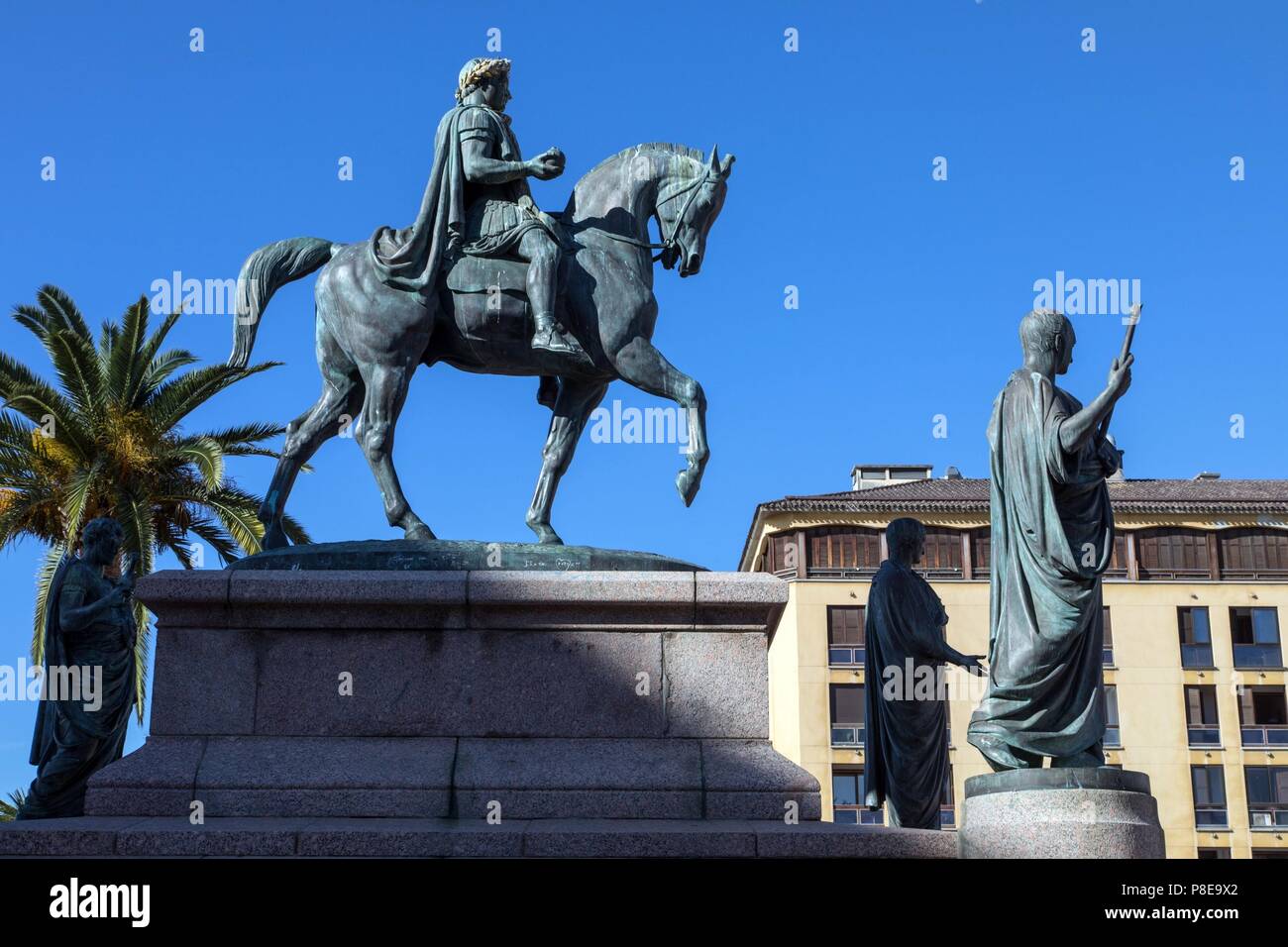 ILLUSTRATION DE LA CORSE DU SUD, (2A) Corse-du-Sud, France Banque D'Images