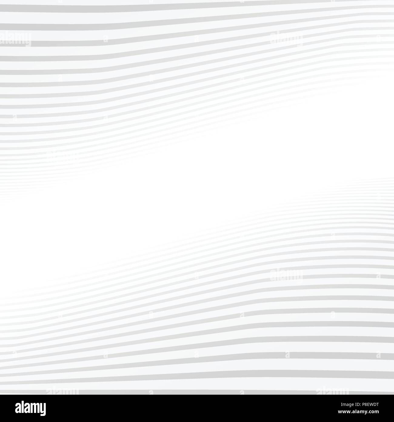 Résumé motif de vagues lignes grises sur fond blanc texture. Vector illustration Illustration de Vecteur