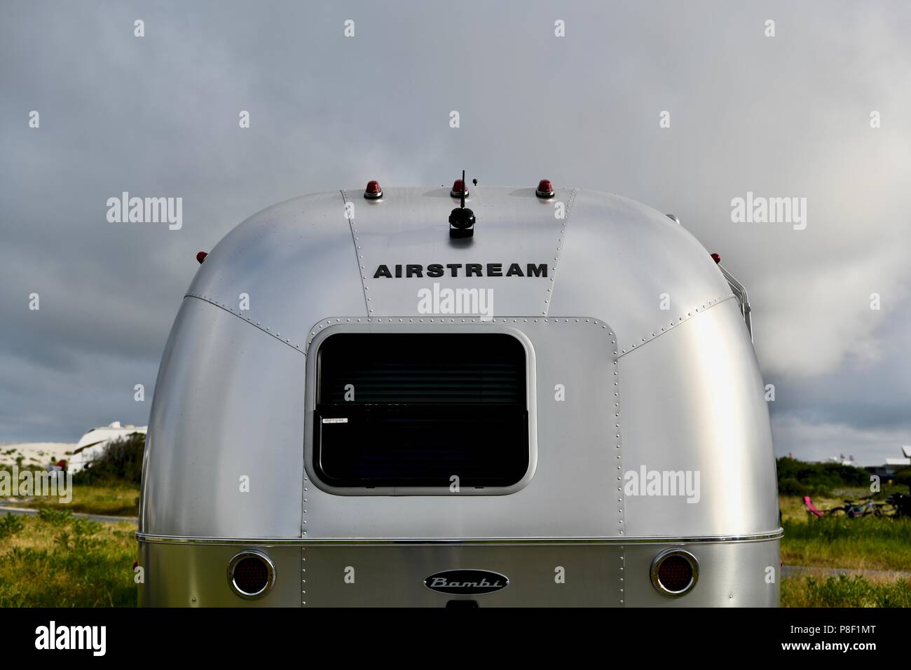 Vie pratique Voyage Airstream Trailer Banque D'Images