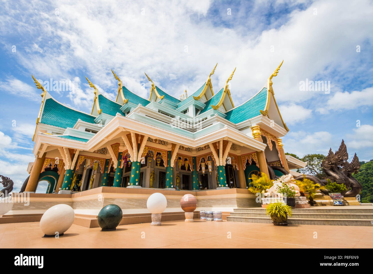 La beauté du temple Wat. Udon Thani en Thaïlande Banque D'Images
