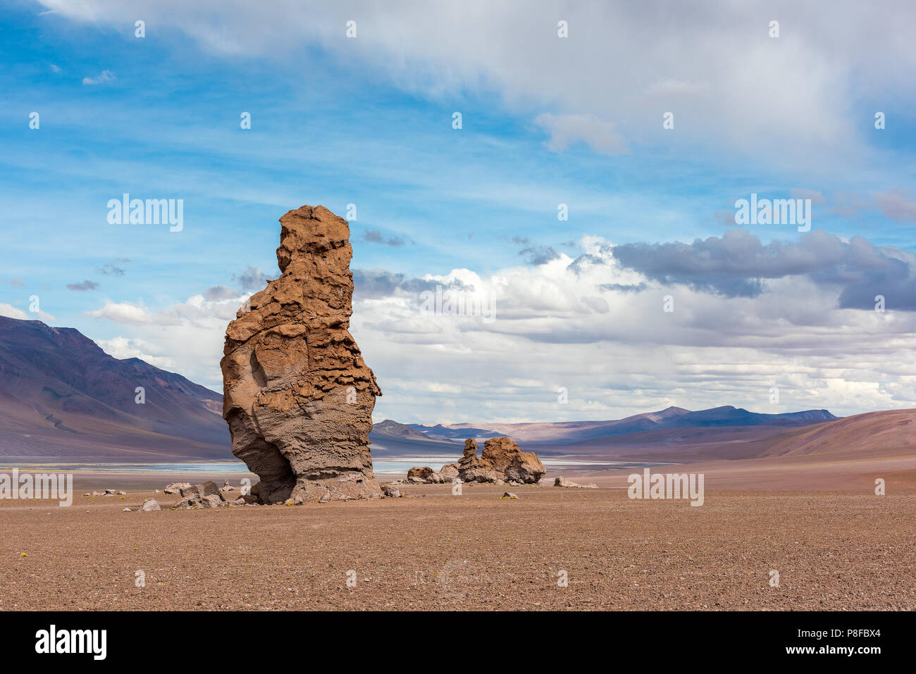 Pacana Monks rock formation, Paso de Jama, Susques, Jujuy, Argentine Banque D'Images