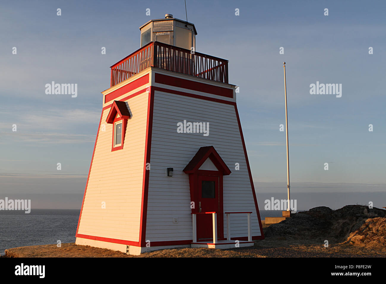 Carnet de Voyages, Terre-Neuve, Canada, Phare, phare Banque D'Images