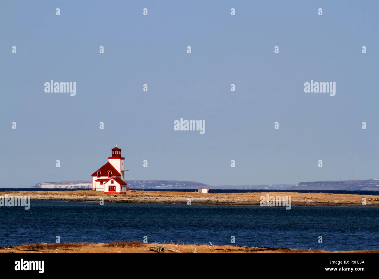 Carnet de Voyages, Terre-Neuve, Canada, Phare, phare Banque D'Images