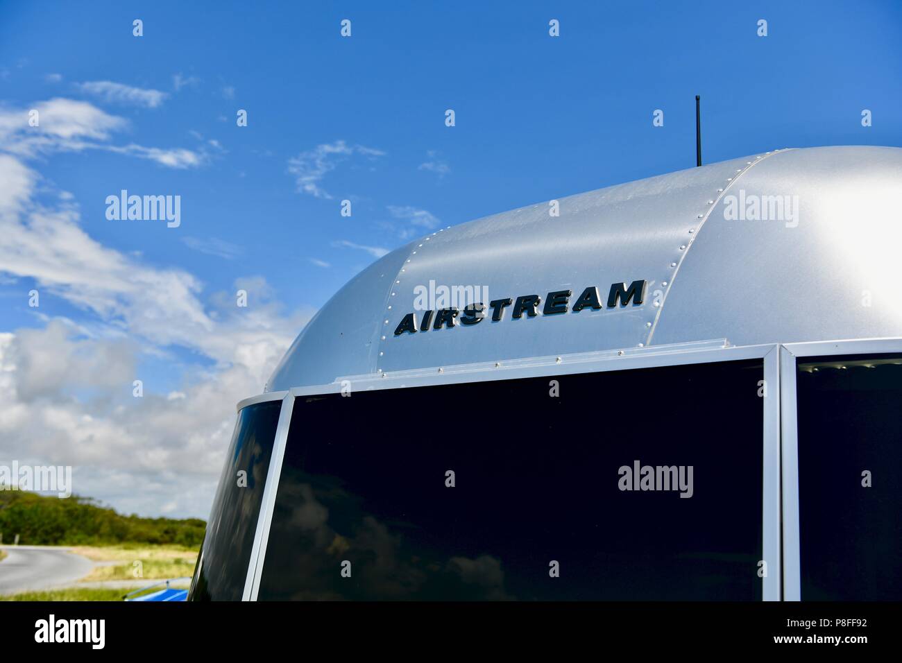 Remorque Airstream Banque D'Images