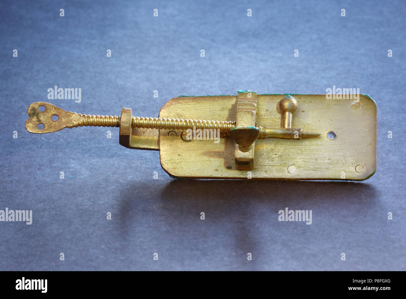 Réplique de van Leeuwenhoek microscope Banque D'Images