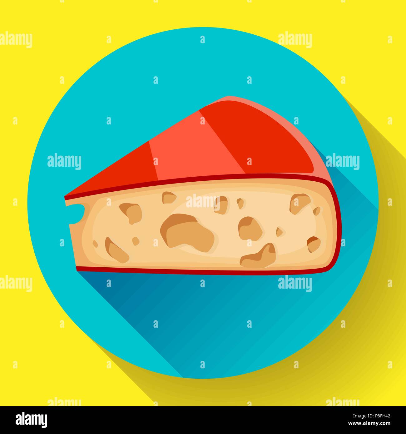 Morceau de fromage fromage icône illustration vectorielle. Illustration de Vecteur Morceau de fromage fromage icône illustration vectorielle. Illustration de Vecteur