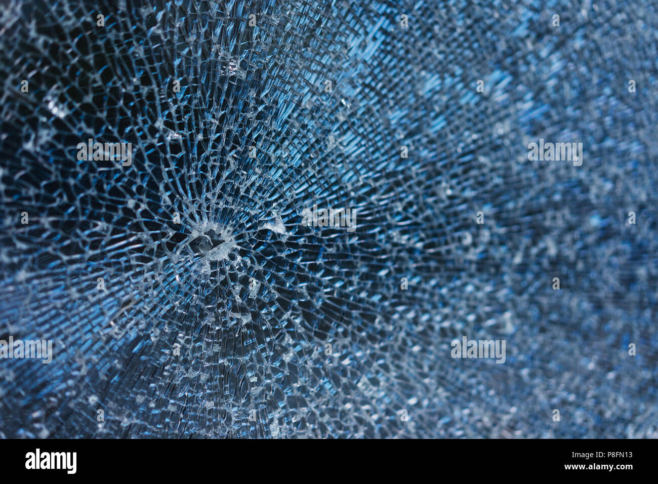 Des éclats de verre brisé texture background Banque D'Images