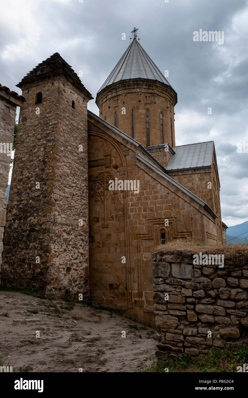 Forteresse Ananuri complexe, Géorgie Banque D'Images