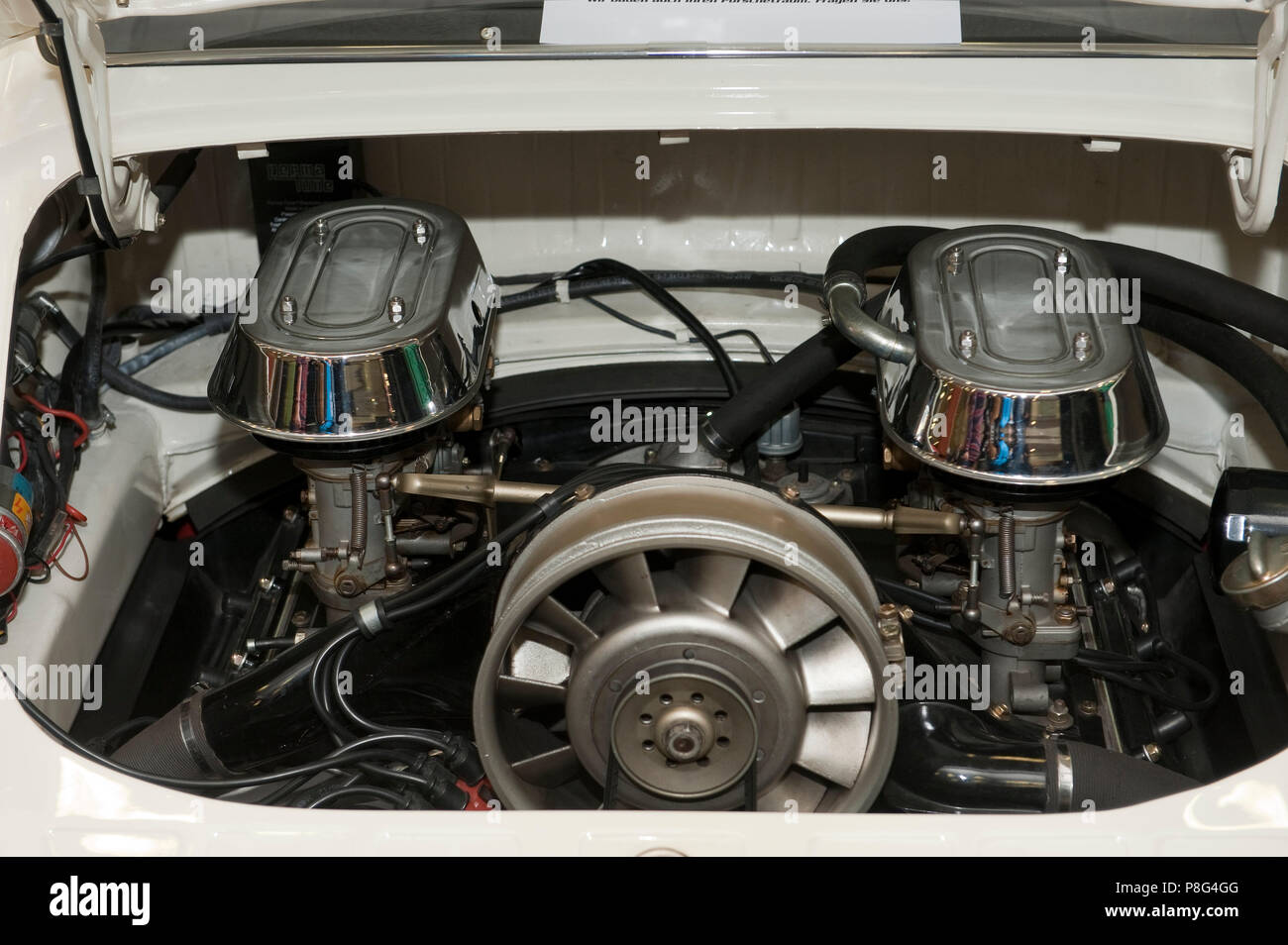 Modification du moteur Porsche 911 classique, construit voiture no 612 hp 200, modification Banque D'Images