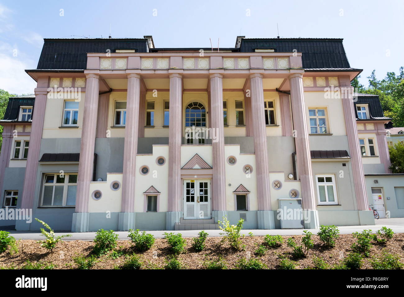 - Inhalatorium clinique spa centre de santé à Luhacovice, République Tchèque Banque D'Images