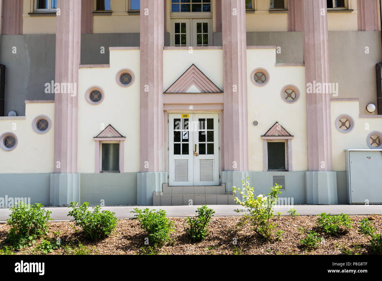 - Inhalatorium clinique spa centre de santé à Luhacovice, République Tchèque Banque D'Images