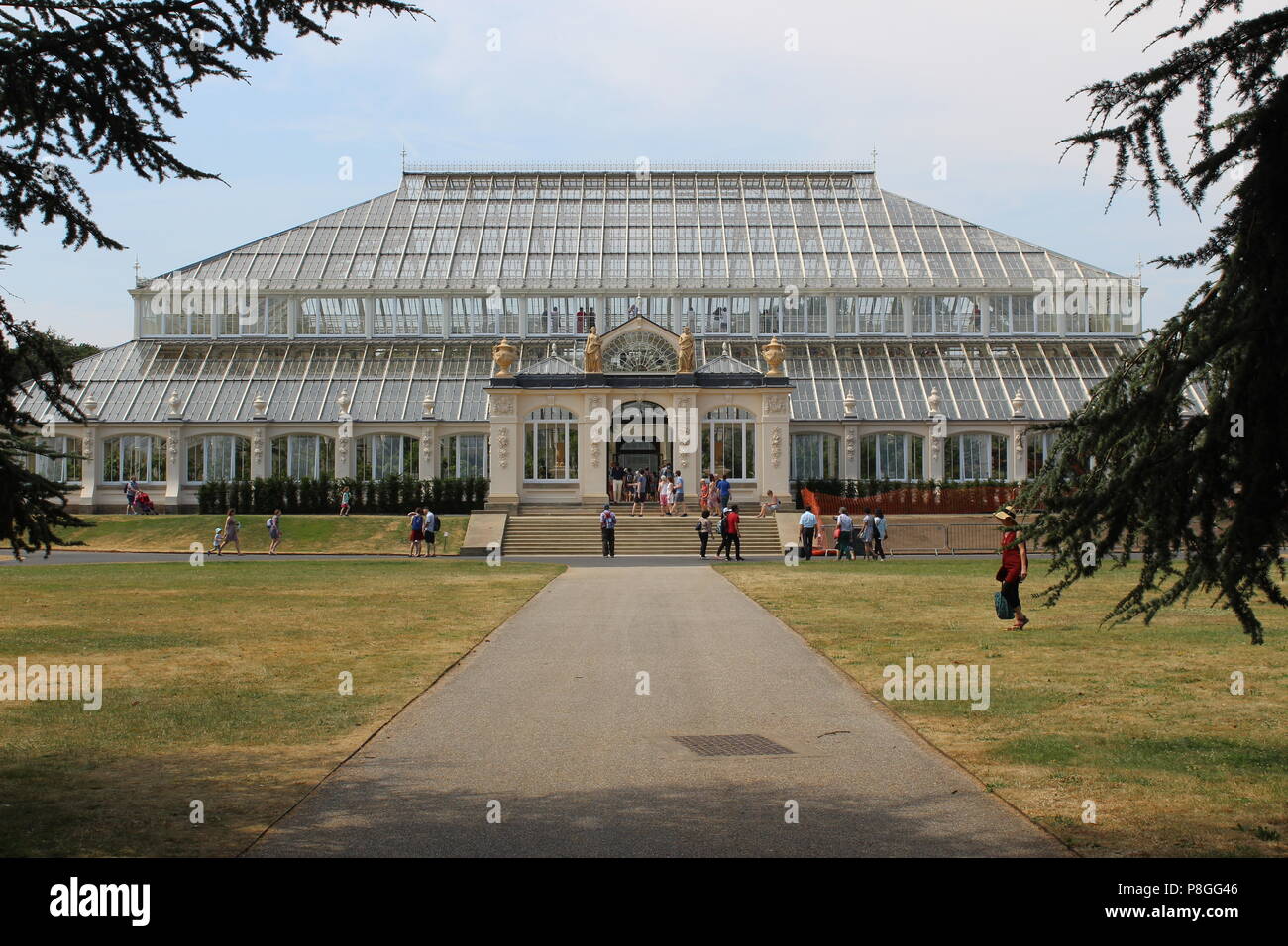 La Chambre des régions tempérées, Kew Royal Botanic Gardens Banque D'Images