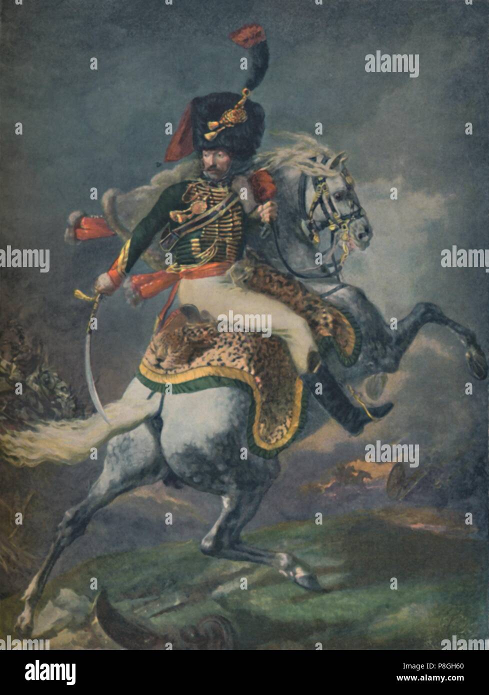 Soldat William BRITAINS Waterloo - Officier Des Chasseurs à Cheval (WBNP 67) - 1:32, Plomb Peint, Sans Boîte