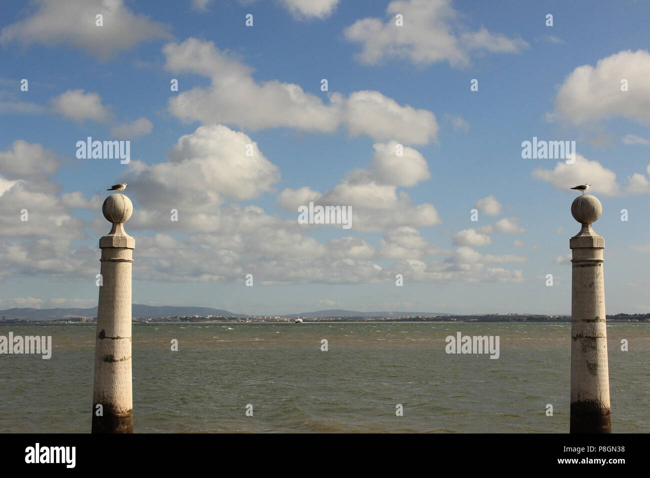La Praça do Comercio, Lisboa, Portugal Banque D'Images