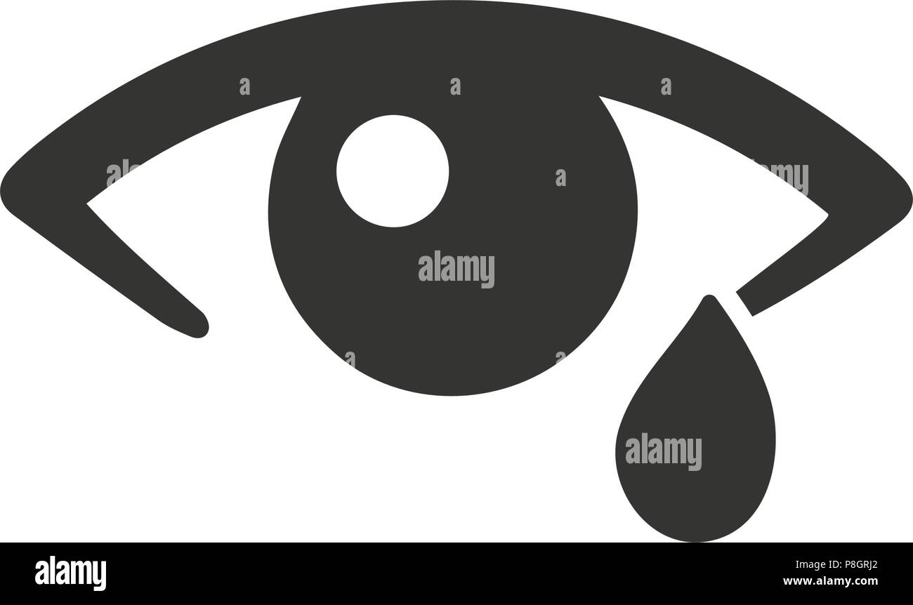 L'icône de soins de la vue Illustration de Vecteur