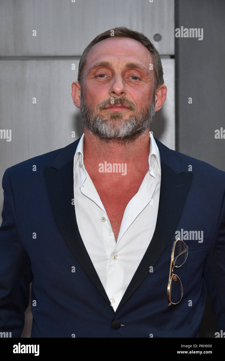 New York, USA. 10 juillet 2018. Roland Mølle assiste à la "gratte-ciel" New York premiere dans l'AMC Loews Lincoln Square le 10 juillet 2018 à New York. Crédit : Erik Pendzich/Alamy Live News Banque D'Images