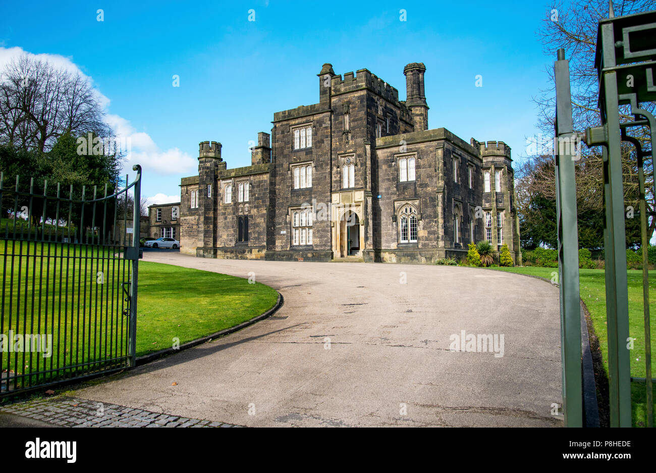 Le Prieuré Prieuré, Hall Park, Dudley, West Midlands, England, Europe Banque D'Images