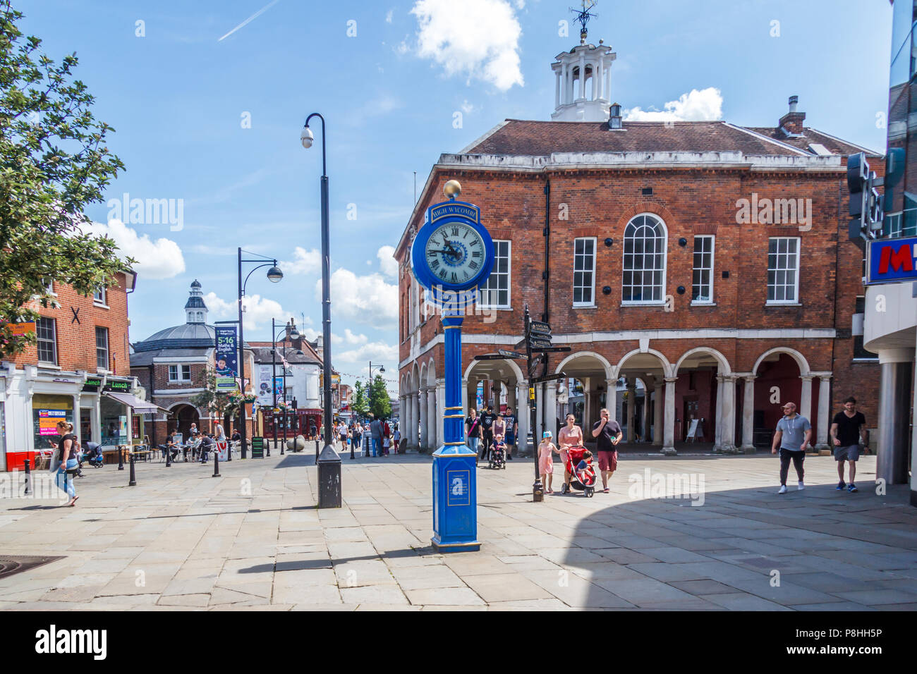 High Wycombe, UK - 3 juin 2018 : Le réveil du millénaire. Érigée en 2000 Banque D'Images