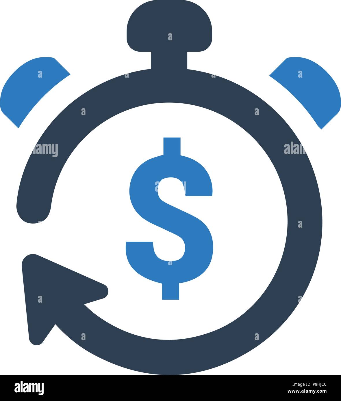 L Icone De Retour Sur Investissement Image Vectorielle Stock Alamy