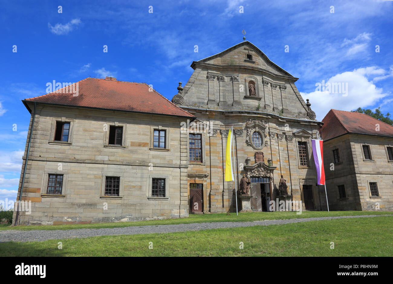 Barbaraberg, vestiges de l'ancienne église de pèlerinage st. Barbara, appartient au monastère speinshart district, Neustadt an der Waldnaab, upper palati Banque D'Images