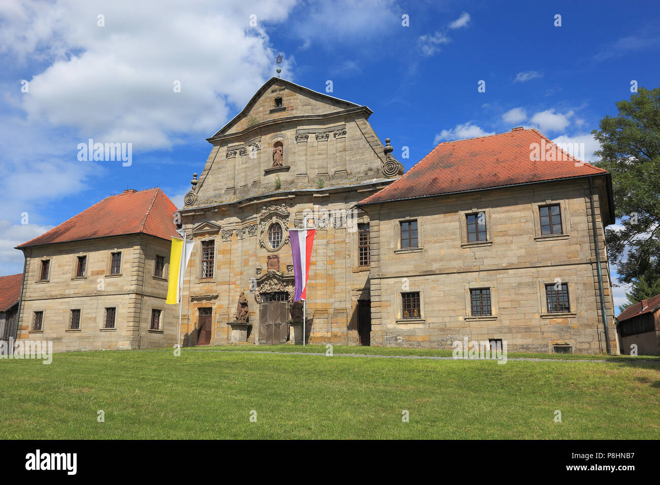 Barbaraberg, vestiges de l'ancienne église de pèlerinage st. Barbara, appartient au monastère speinshart district, Neustadt an der Waldnaab, upper palati Banque D'Images