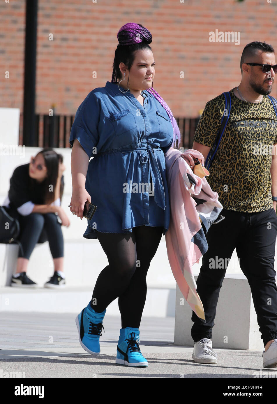L'extérieur des Studios ITV Netta Barzilai comprend : Netta Barzilai Où : London, Royaume-Uni Quand : 11 Juin 2018 Crédit : Rocky/WENN.com Banque D'Images