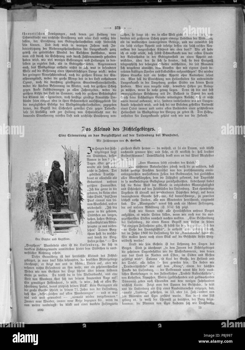 . 248 Die Gartenlaube (1890) 573 Banque D'Images