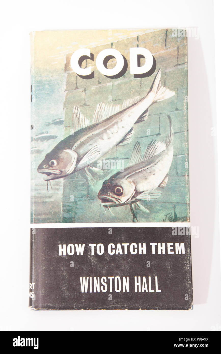 Cod-How à les attraper par Winston Hall. Le Comment les attraper série de livres de pêche ont été publiés par Herbert Jenkins et a duré de 1954 à 1969 avec Banque D'Images