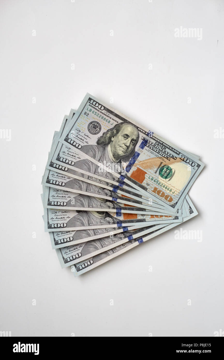 100 dollar bill front Banque de photographies et d’images à haute ...
