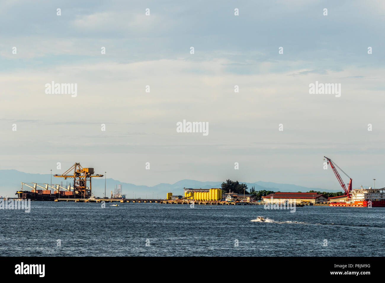 Le port de Labuan Malaisie île de Bornéo Photo Stock - Alamy