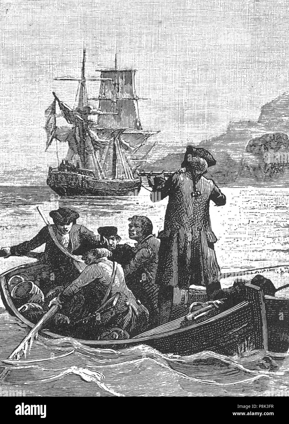 561 l'île au trésor03 Banque D'Images