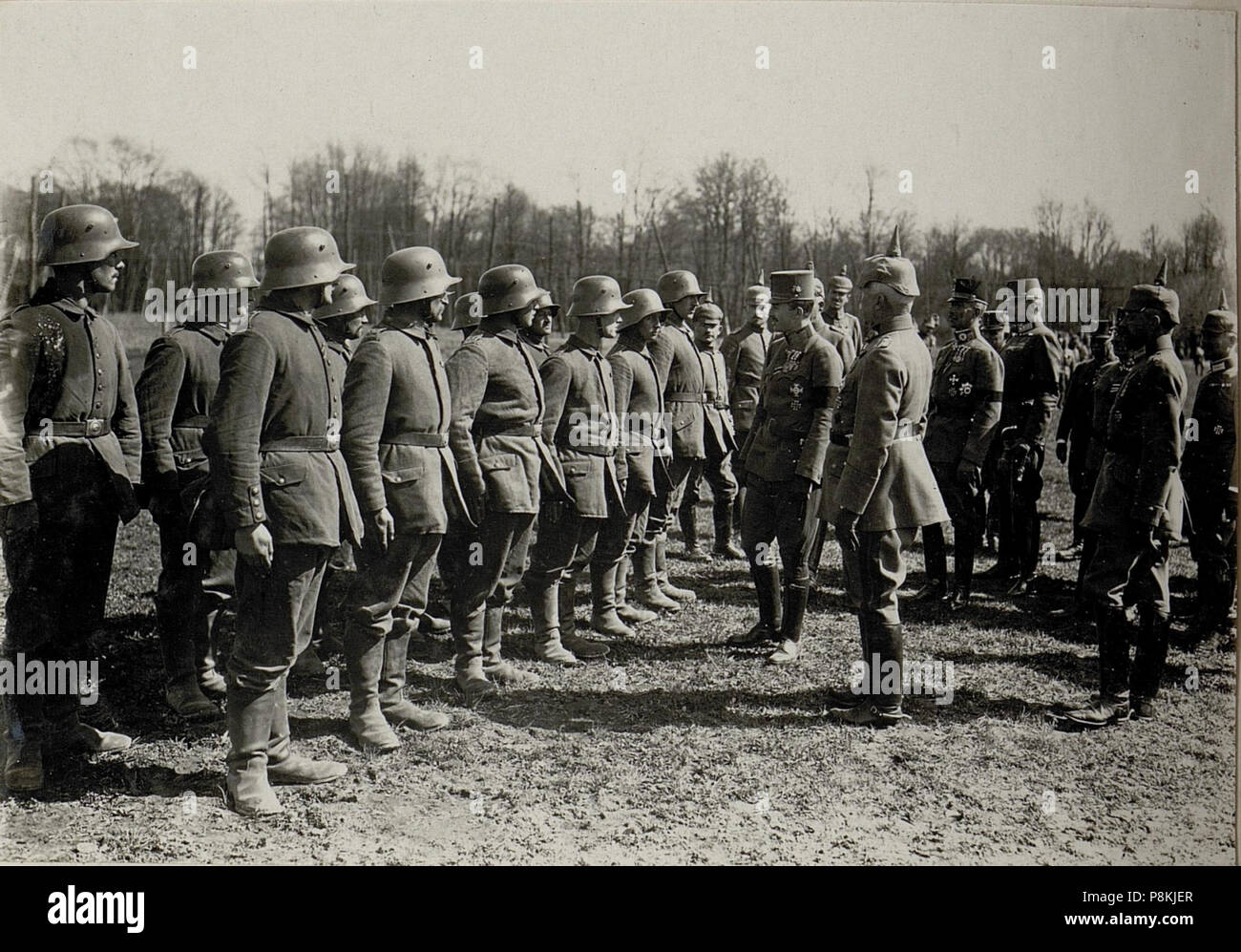 356 Kaiser Karl I. besucht die Armeegruppe dans BildID Böhm-Ermolli Busk (15552604) Banque D'Images