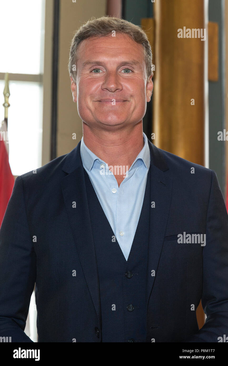 New York, NY - 12 juillet 2018 : pilote de Formule 1 David Coulthard assiste à l'événement spécial pour le Forum sur le développement durable, organisé par Monaco Mission Permanente Crédit : lev radin/Alamy Live News Banque D'Images