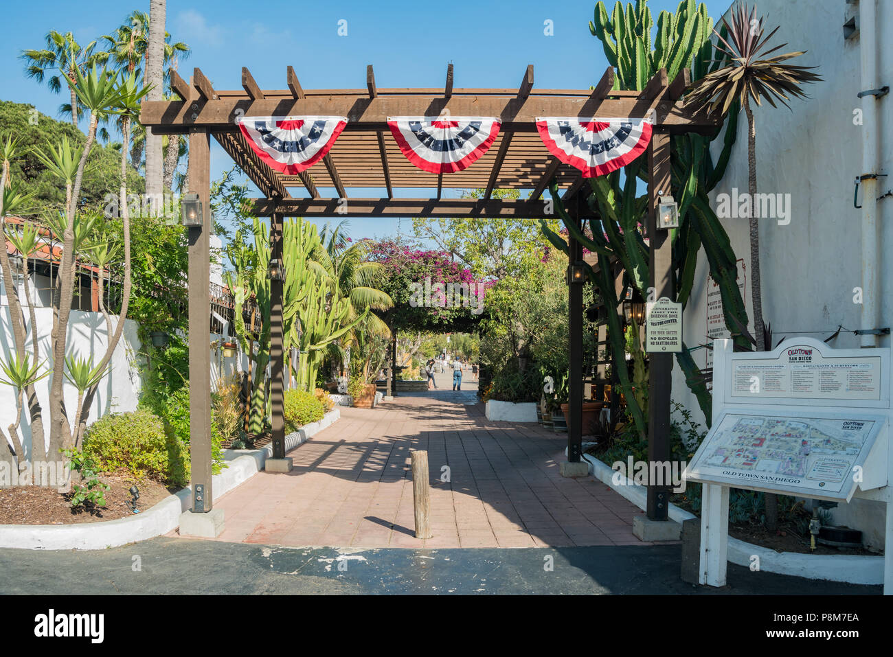 San Diego, 27 juin : beau bâtiment de la vieille ville historique sur Juin 27, 2018 à San Diego, Californie Banque D'Images
