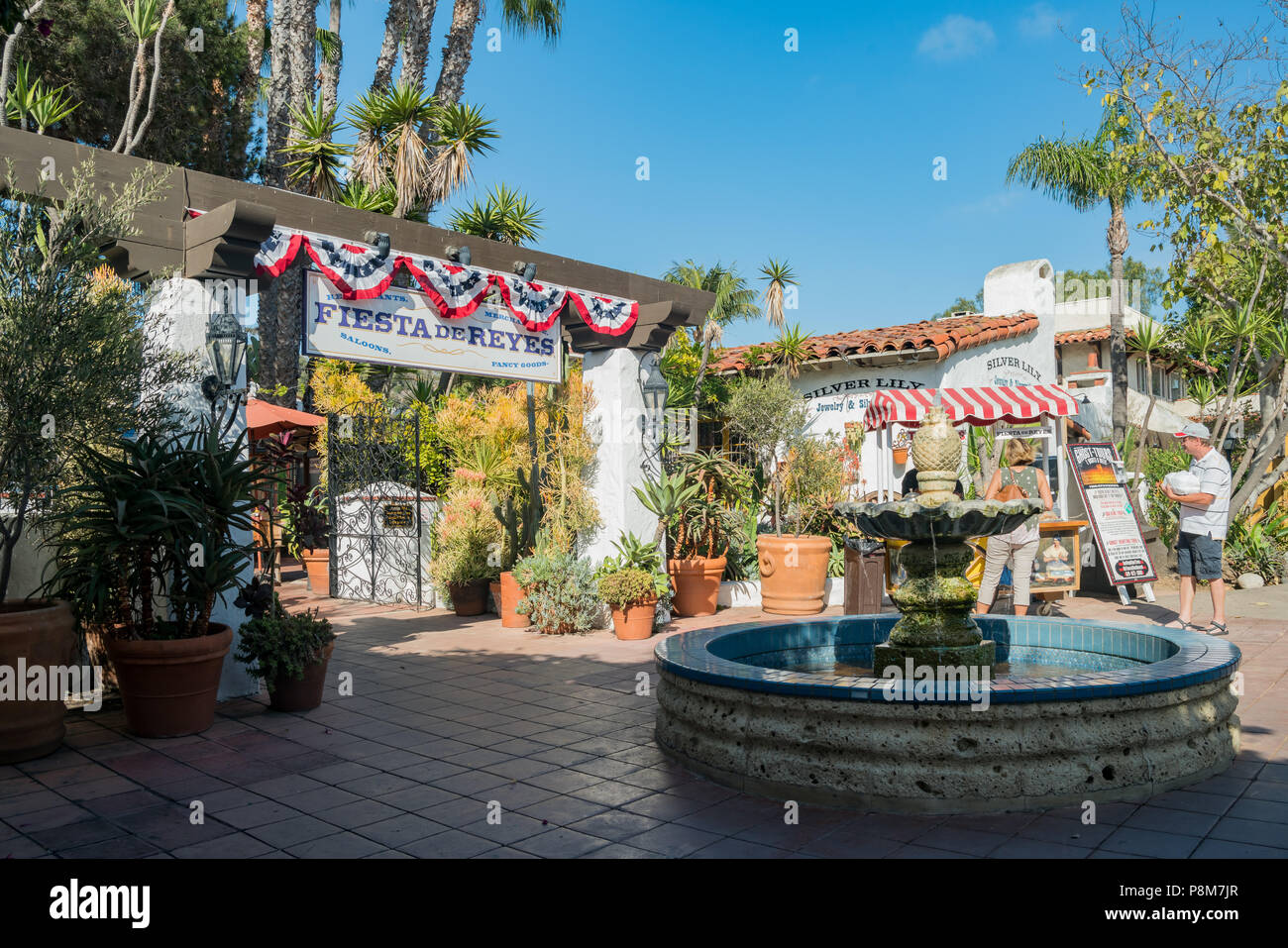 San Diego, 27 juin : beau bâtiment de la vieille ville historique sur Juin 27, 2018 à San Diego, Californie Banque D'Images