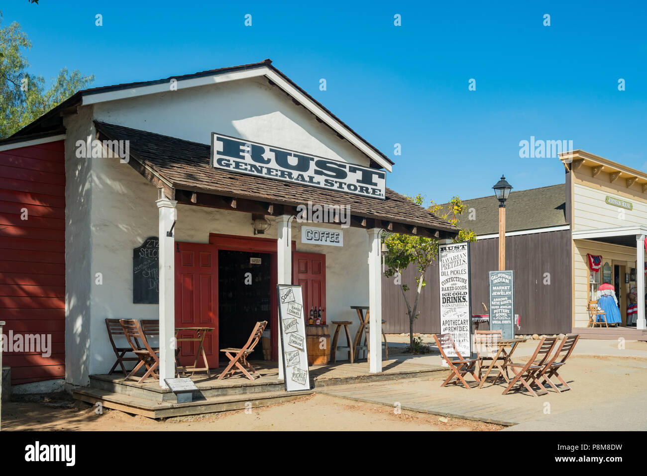 San Diego, 27 juin : beau magasin général de la rouille dans la vieille ville historique sur Juin 27, 2018 à San Diego, Californie Banque D'Images