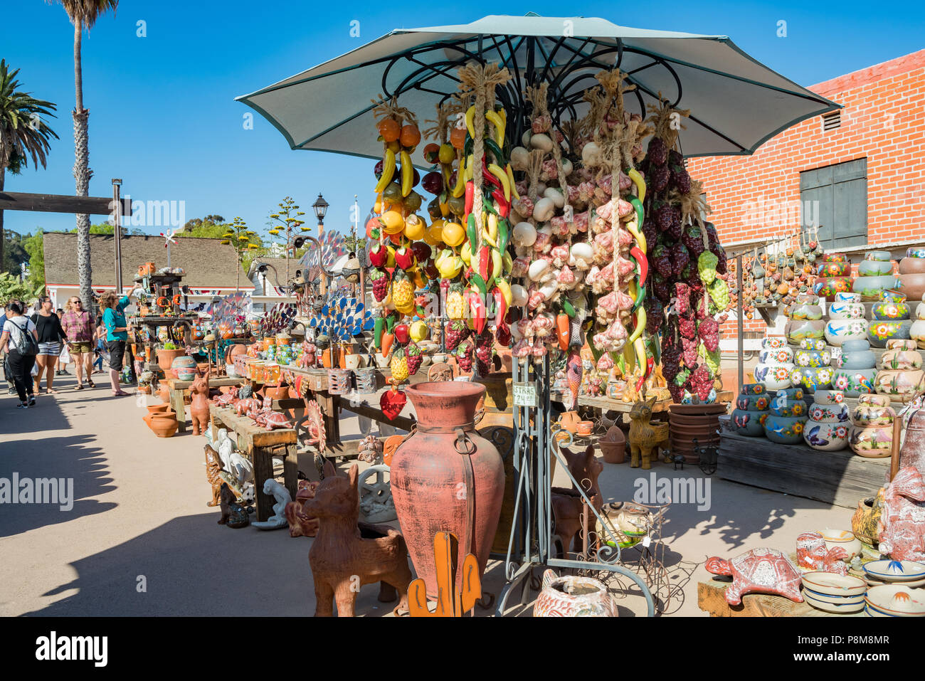 San Diego, 27 juin : Belle décoration magasin dans la vieille ville historique sur Juin 27, 2018 à San Diego, Californie Banque D'Images
